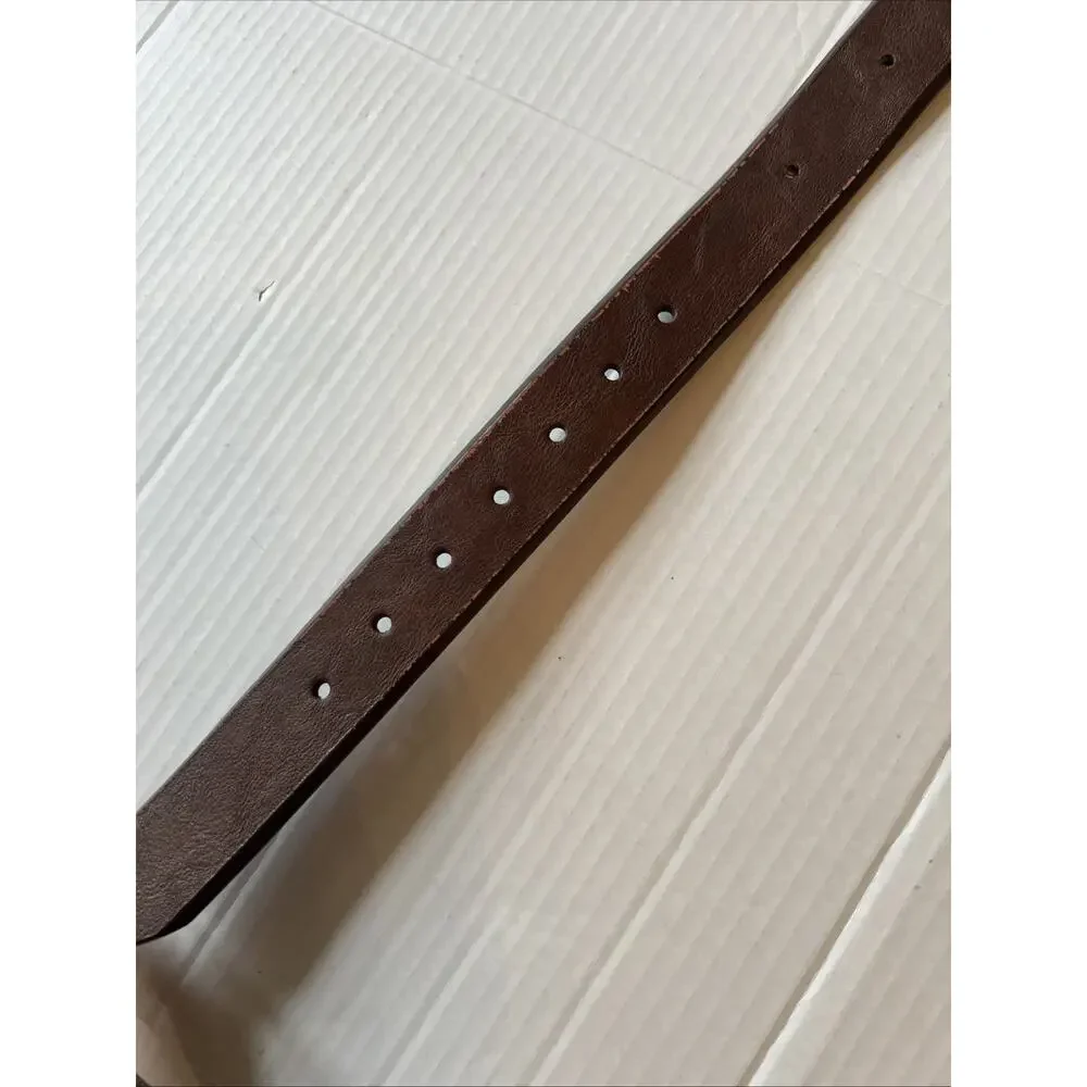 Levi's Belt Size XL 42-44 Brown Synthetic Leather Mens/see Details